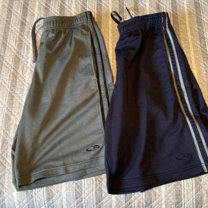 Men's Champion Everyday Stripe Shorts (2) Bundle